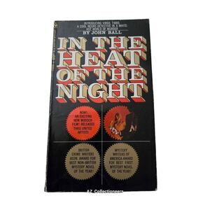 In the Heat of the Night | John Ball | Vintage Gothcore Crime Drama Noir Gritty